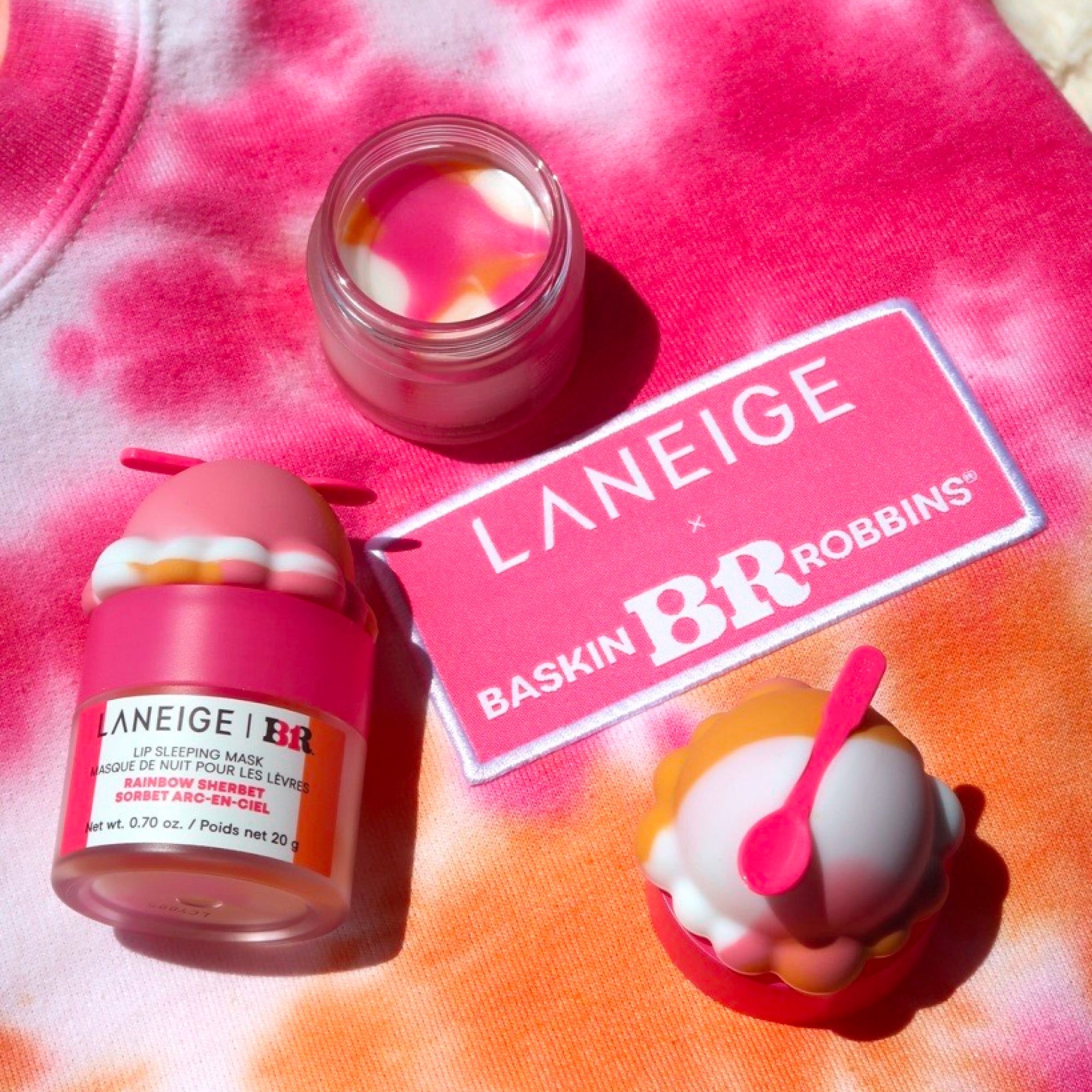 LANEIGE x Baskin-Robbins? Tie-Dye Crewneck - Image 9