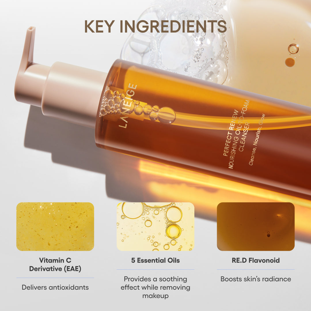 Perfect Renew Nourishing Oil-to-Foam Cleanser - Image 3